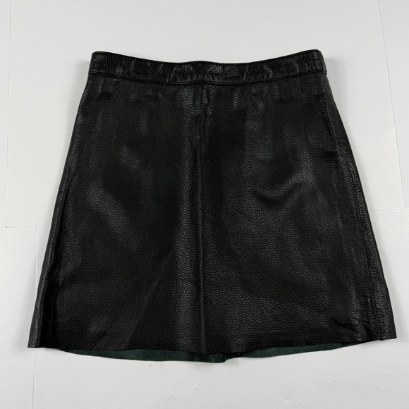 Zadig & Voltaire Dresses & Skirts - Zadig & Voltaire Jali Deluxe Lamb Leather Skirt Black‎ 36
